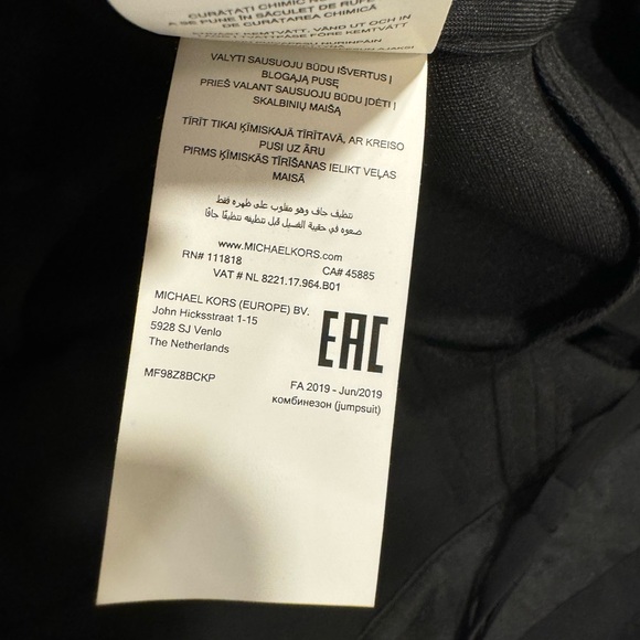 Michael Michael Kors womens Jumpsuit size 10 NWOT - Picture 9 of 13